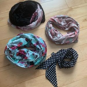 Four scarf bundle